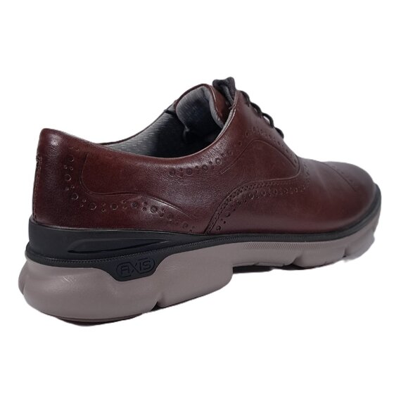 Johnston & Murphy Tanner XC4 Oxford Shoes Men 9 M Cap Toe Leather Brown Lace Up - Picture 2 of 16